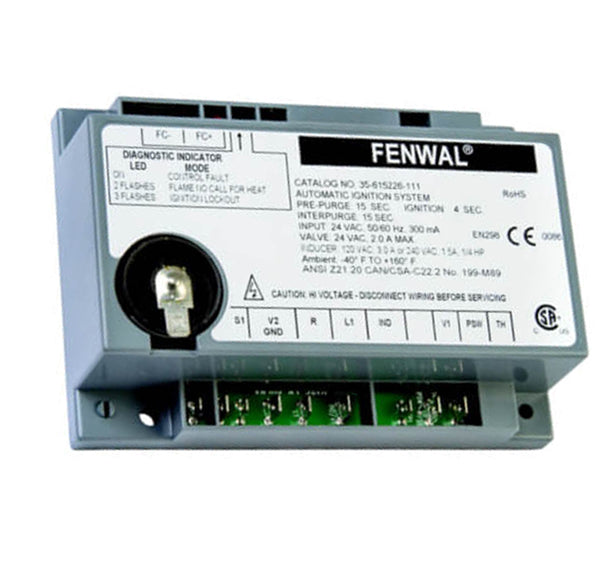 Teledyne Controls 35-665936-111 24VAC Ignition Control Hot Surface W/Blower Relay Csa