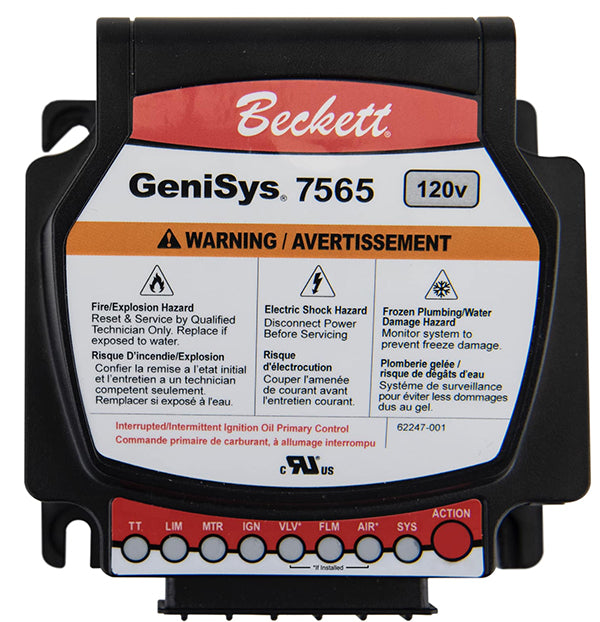 Beckett 7565U 120V Advanced Oil Burner Primary Safety Control For Residential And Light