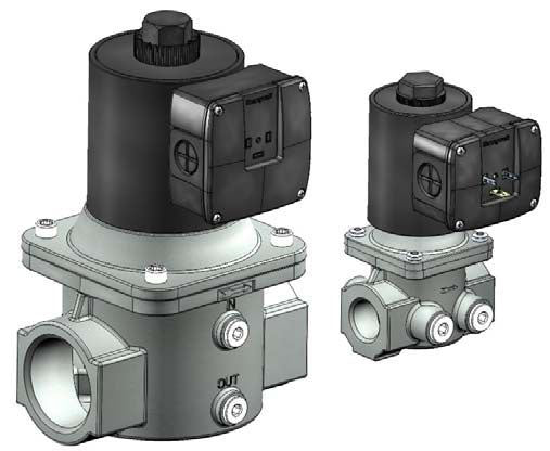 Honeywell Thermal Solutions V4295A1155 120v 2" Npt. NC Solenoid Gas Shut Off Valve 5 PSI Pressure Rating