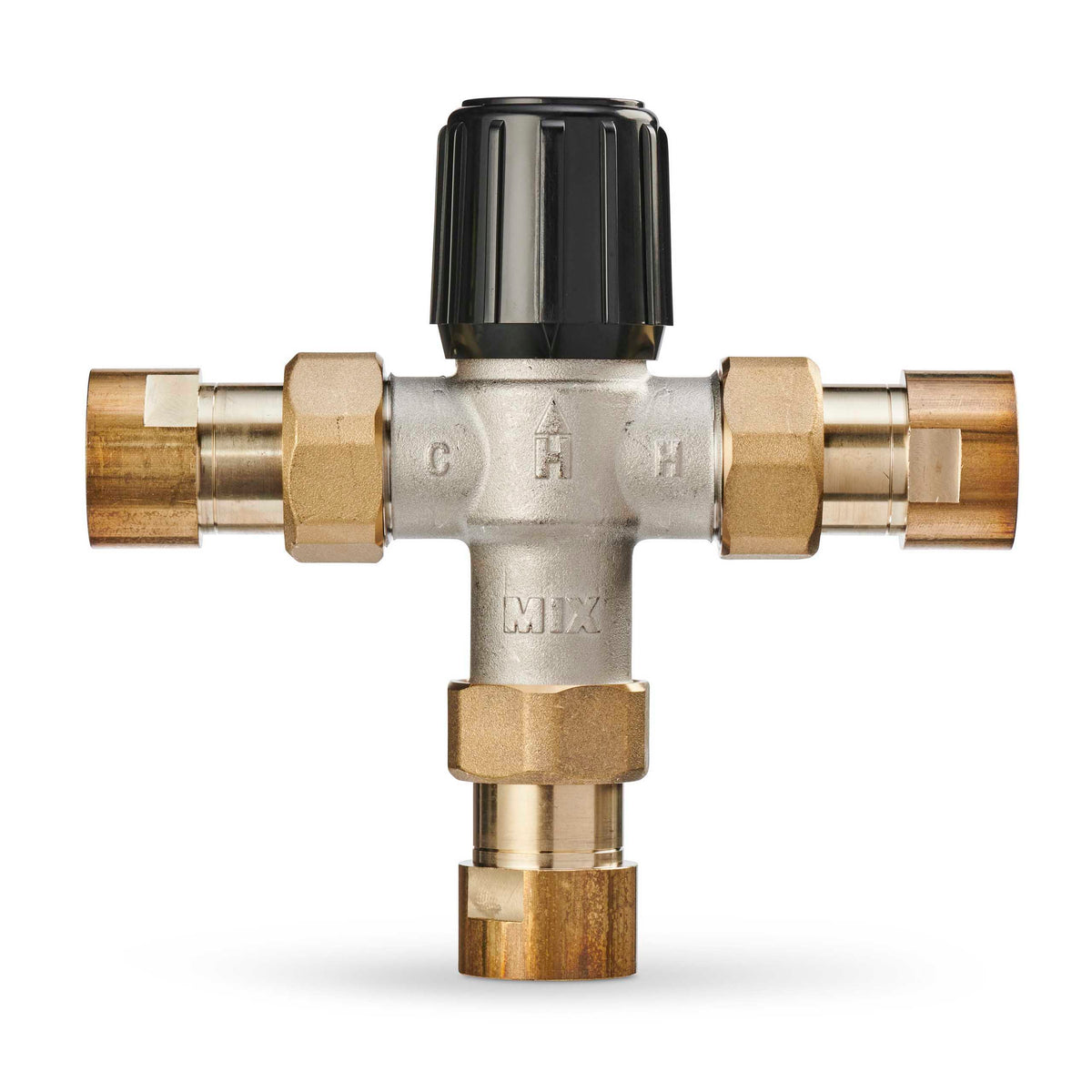 Honeywell Residential AM100C1070-UT-1LF 1/2" Union Npt. Aquamix 1070 Lead Free Mixing Valve 70-120F