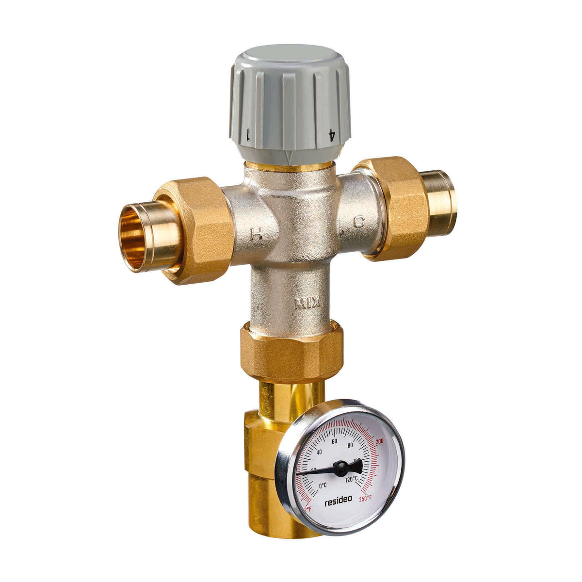 Honeywell Residential AM101R-USTG-1 3/4" Tmv 70-180funion+tmpgauge