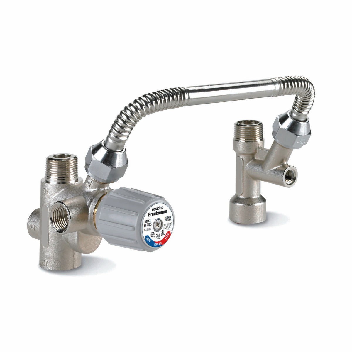 Honeywell Residential AMX302TLF 3/4" Npt. Directconnect Water Heater Kit Including Valve Tee And 11" Flex