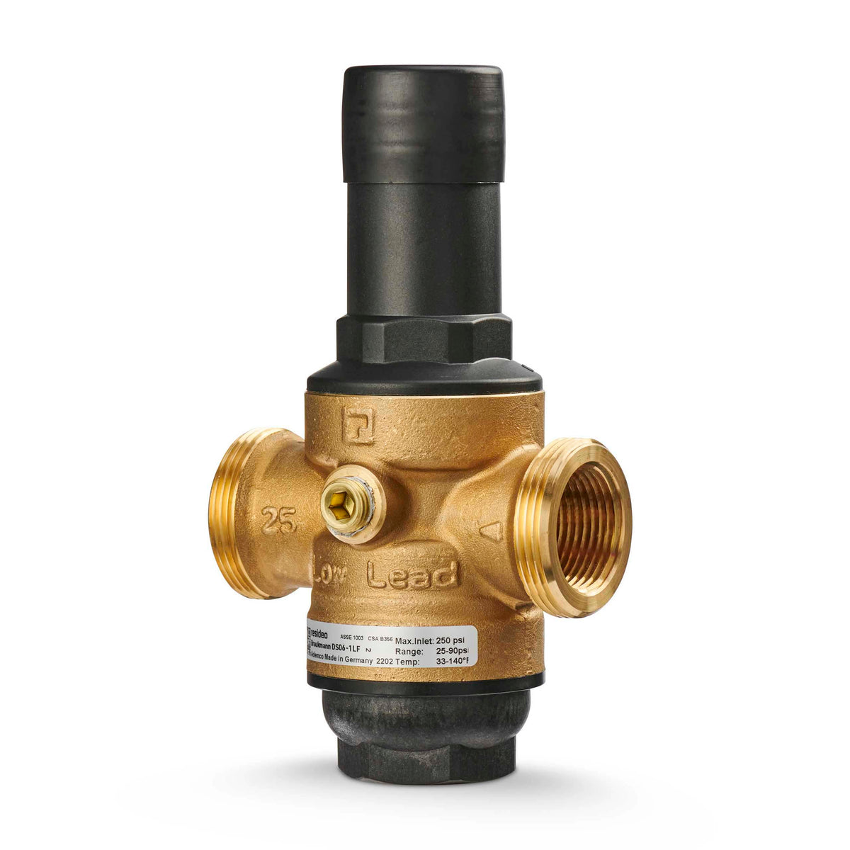 Honeywell Residential DS06-102-LF 1" DS06 "dialset" Low Lead Pressure Regulating Valve (prv) - Union Body Only