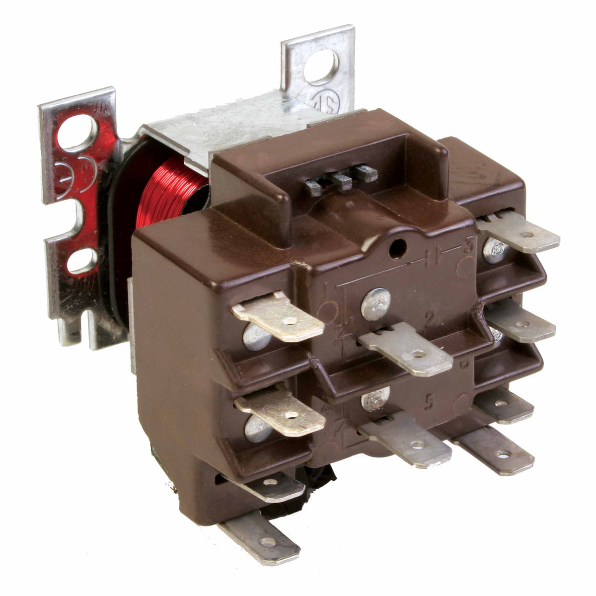 Honeywell Residential R8222D1014 Dpdt Relay24v Ac Coil Double QC Coil