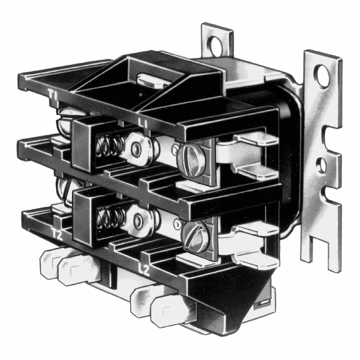 Honeywell Residential R8246A1038 Electric Heat Control Dual 1/4qc Coil Terminals Replaces R8246A1004 R8246A1046