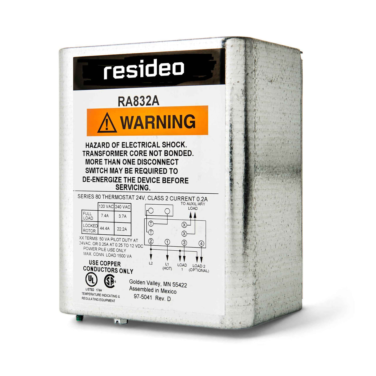 Honeywell Residential RA832A1074 240v Relay