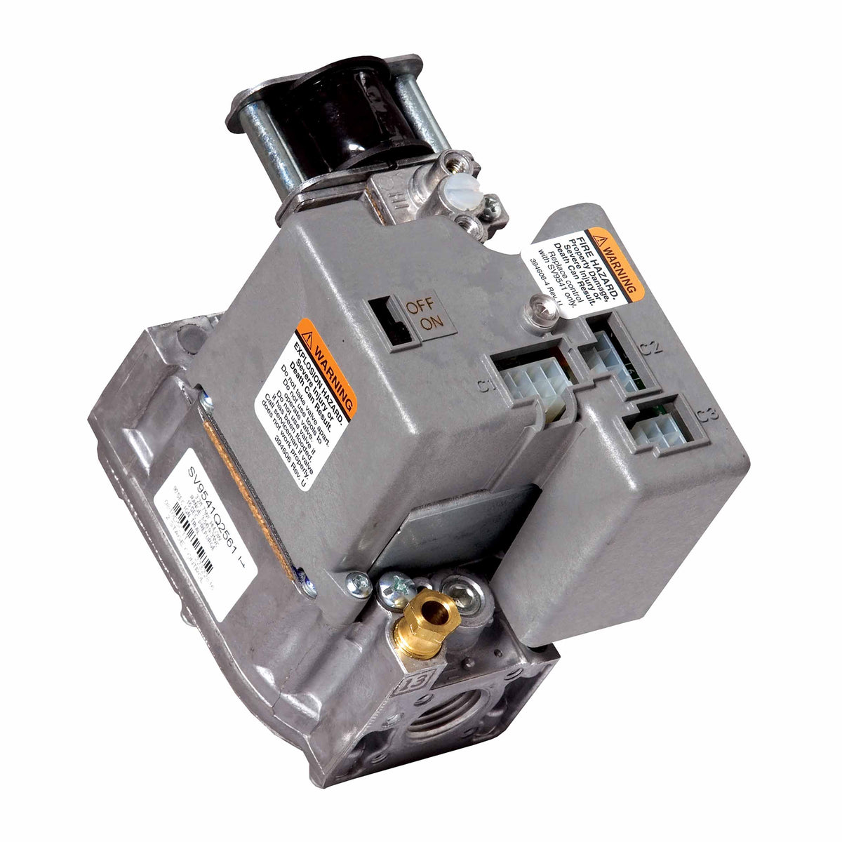 Honeywell Residential SV9541Q2561 24v 1/2" X 1/2" Two Stage Intermittent Hot Surface Pilot Ignition Smartvalve
