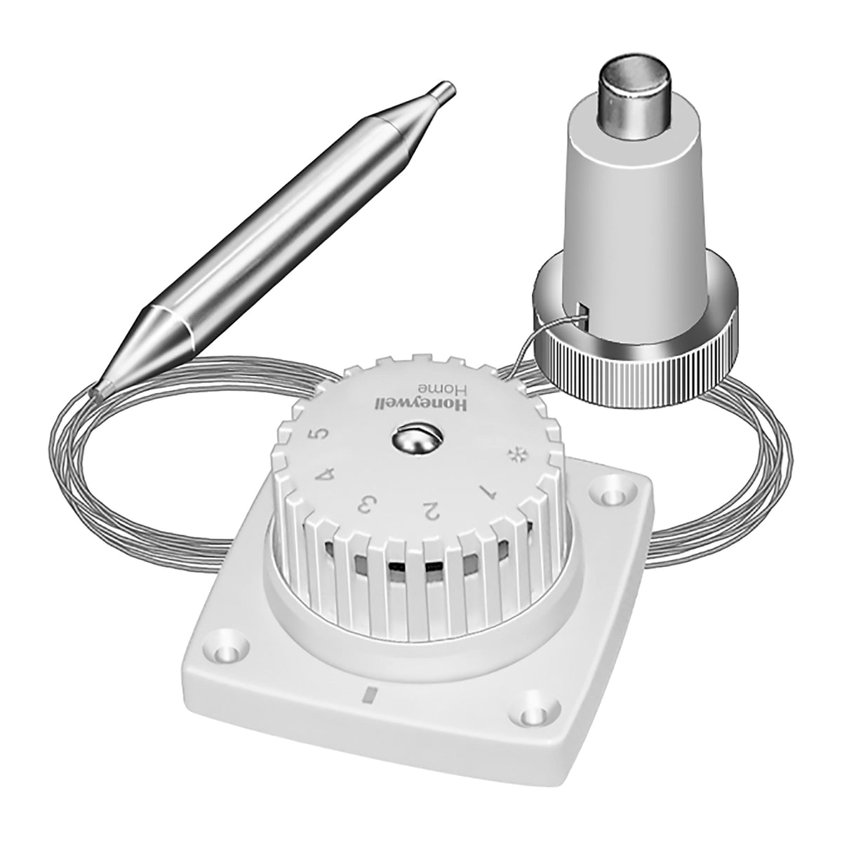 Honeywell Residential T100C1026 Actuator W/Separate Remote Temp Sensing And Set Point Replaces T100C1015
