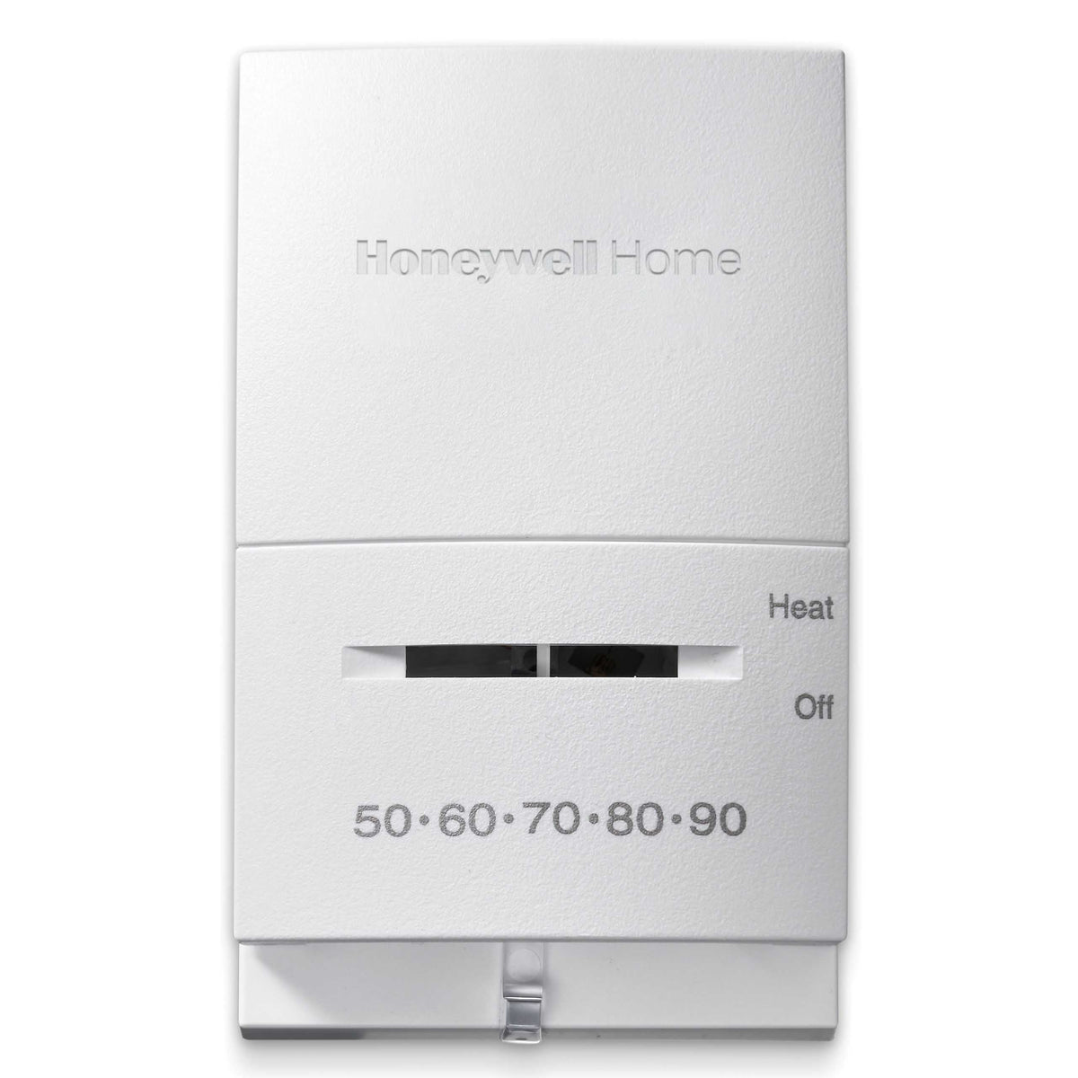 Honeywell Residential T822K1042 Premier White 24v 2 Wire Mercury Free Heat Only Vertical Mount Single Stage
