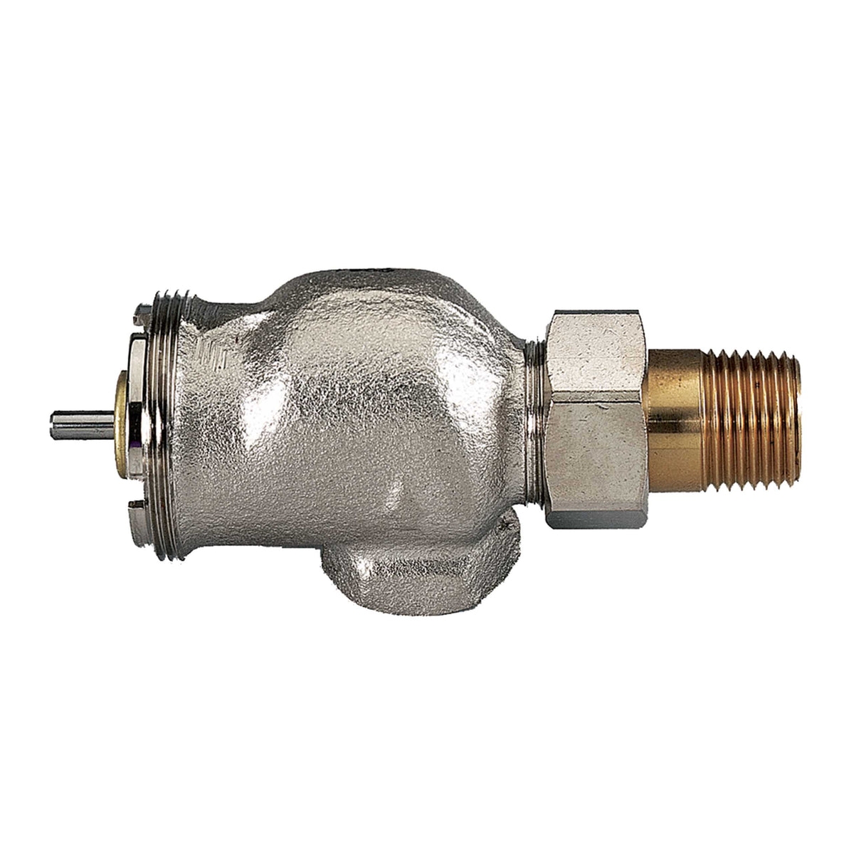 Honeywell Residential V110F1002 Thermostatic Valve Body 1/2" Hor. Angle W/Threaded Union Replaces V5086A1023