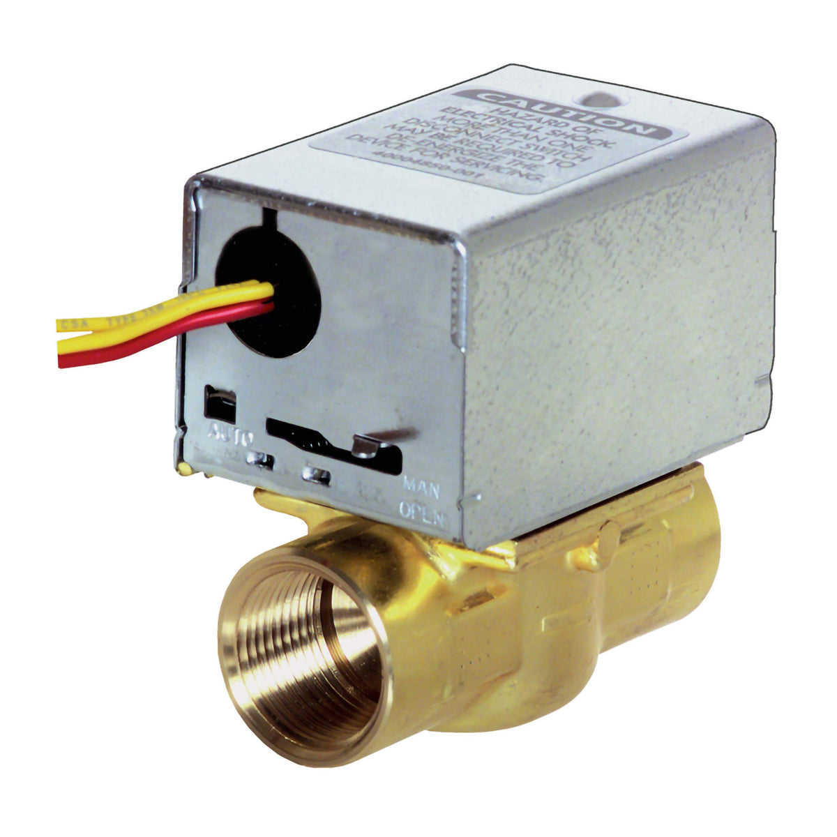 Honeywell Residential V8043E1137 24v Zone Valve 1" Npt. 2 Way N.C. With Aux. Switch 10.0 CV
