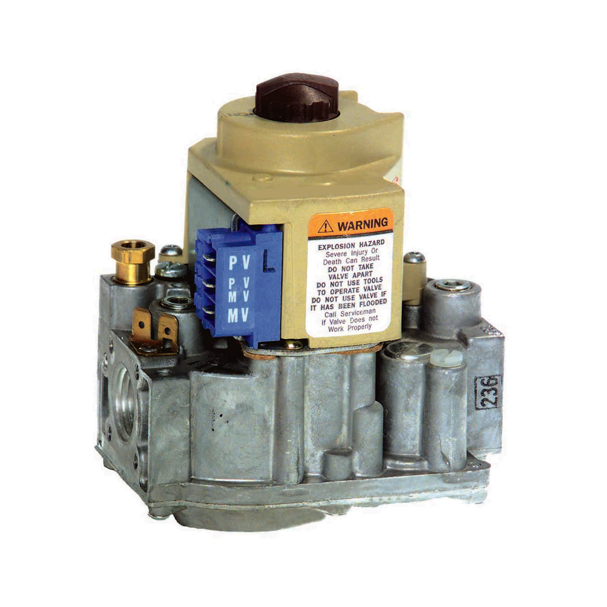 Honeywell Residential VR8204M1091 24v Intermittent Pilot Natural Gas Valve 1/2" X 1/2" 150000 BTU Includes LP