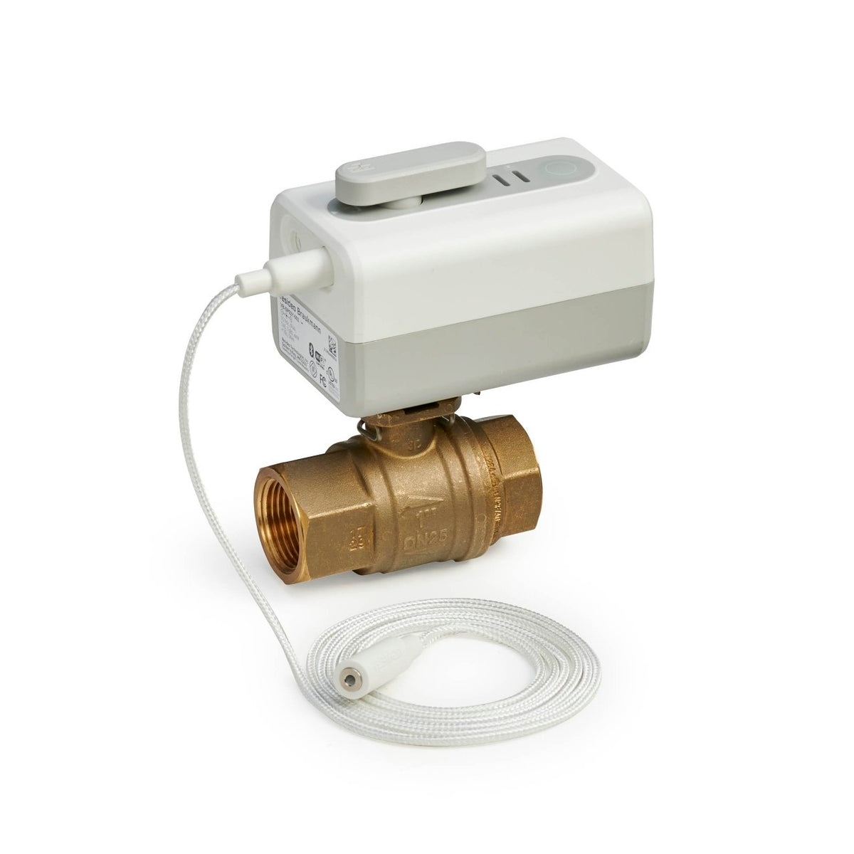 Honeywell Residential VWS02Y-11/4 L5 Wifi Water Leak Shutoff Valve With 1-1/4" NPT Ball Valve Actuator & Water