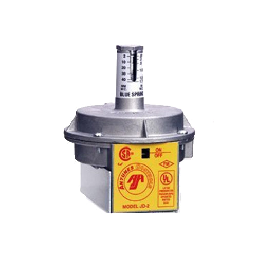Antunes 801111302 JD-2 (grey) Differential Pressure Switch With Grey Spring .1" - 4" W.C.