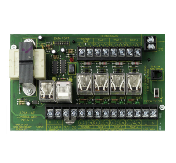 Argo ARM-4P 4 Zone Circulator Relay W/Priority Z214 Replaces ARM842
