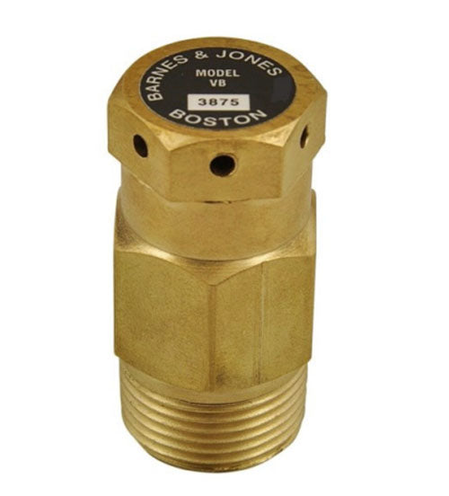 Barnes & Jones 3875 3/4" Vacuum Breaker For Steam 125 PSI Max