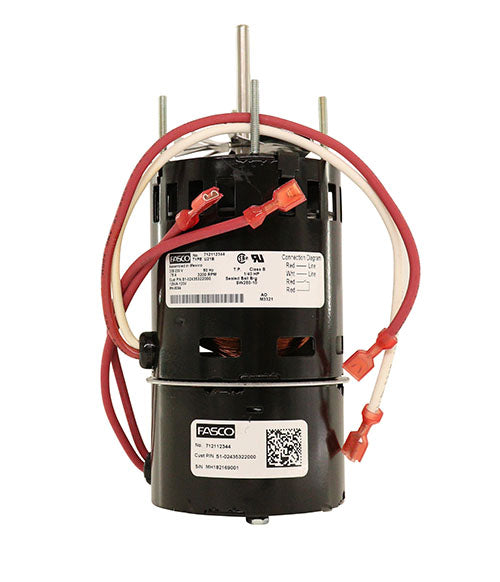 York S1-02435322000 Venter Motor 1/40 HP 3200cw208/230-1-60