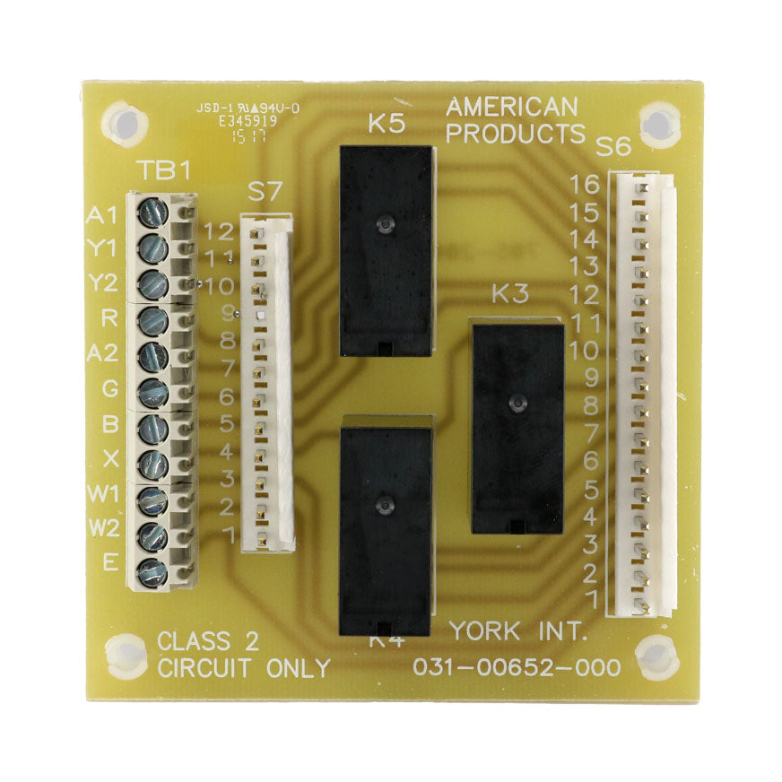 York S1-03100652000 Board Cntrl Electronic 2 Stage Cooling