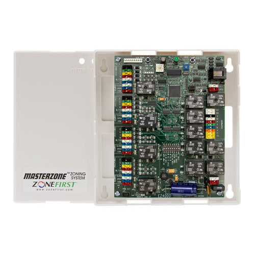 Zonefirst MZS4 24V Masterzone Universal 23 Or 4 Zone Panel For Heat Pumps Dual Fuel And