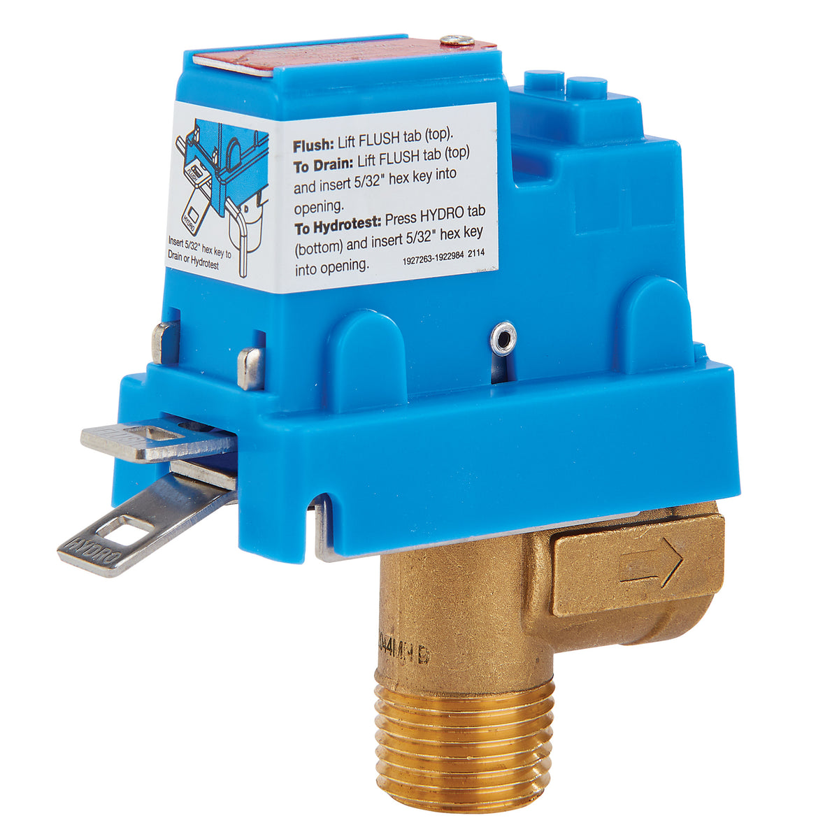 Watts FP53L 1/2" Poppet Type Pressure Relief Valve - Fire Line Thermal Expansion Relief