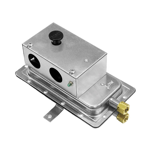 Cleveland AFS-460-DSS 120 VAC Dual Manual Reset Spst Air Pressure Sensing Switch (1.25" - 12.0"