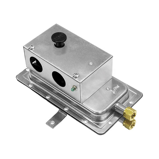 Cleveland AFS-460-DSS 120 VAC Dual Manual Reset Spst Air Pressure Sensing Switch (1.25" - 12.0"
