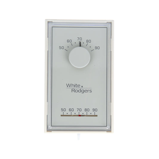 White-rodgers 1E30N-910 24v/Millivolt 2 Wire Snap Acting Mercury Free Single Stage Heating Only