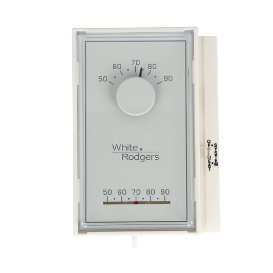 White-rodgers 1E50N-301 24v Single Stage Heat Only Snap Action Thermostat System Switch-heat Off-fan