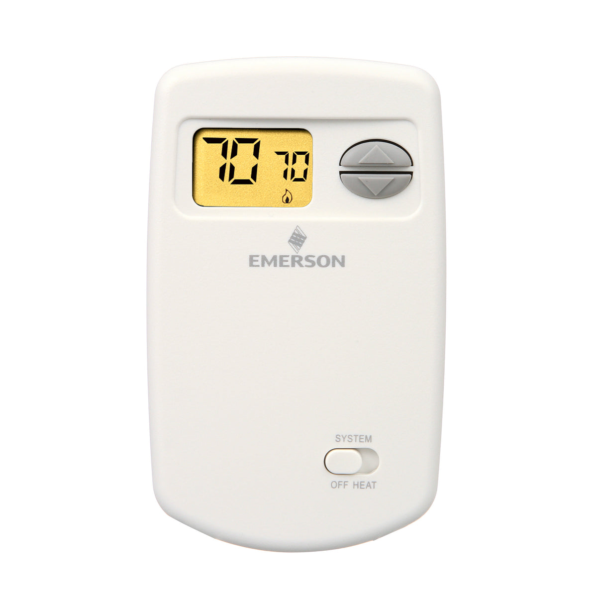 White-rodgers 1E78-140 24v Or Millivolt Single Stage Heat Only Non Programmable Digital Thermostat
