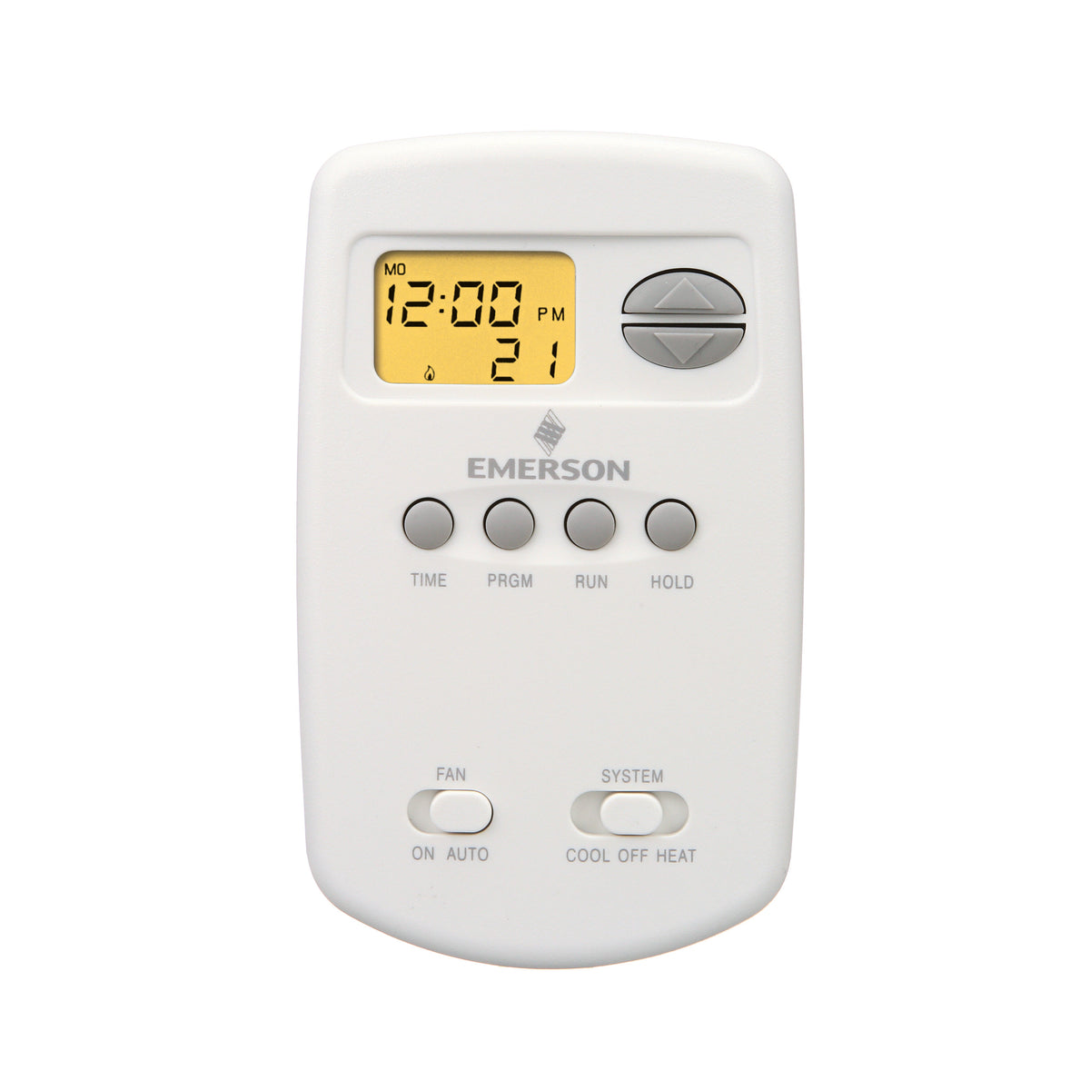 White-rodgers 1E78-151 24v Or Millivolt Single Stage 5/2 Day Digital Programmable Thermostat Vertical