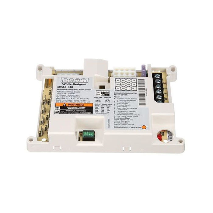 White-rodgers 50A55-843 Universal Intergrated Hot Surface Ignition Furnace Control Replaces 50A55-120