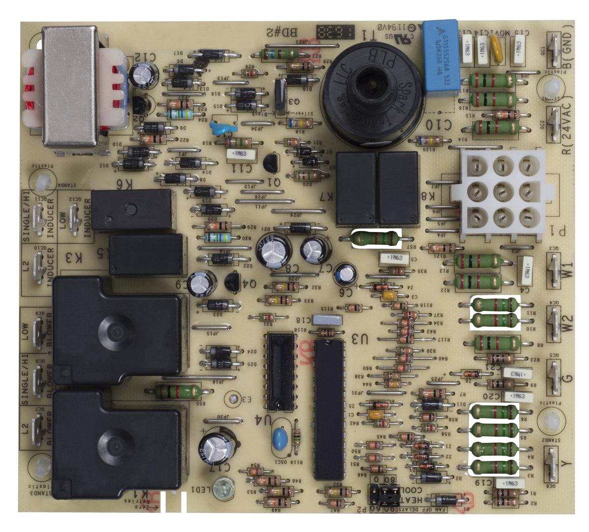 White-rodgers 50N02B-820 Integrated Furnace Control For Aftermarket Service Direct Replacements On