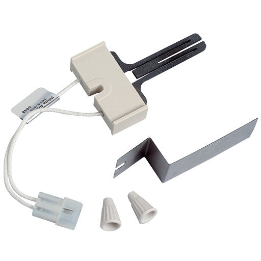White-rodgers 767A-382 Hot Surface Ignitor With 5-1/4" Amp Connection & Mounting Adapter