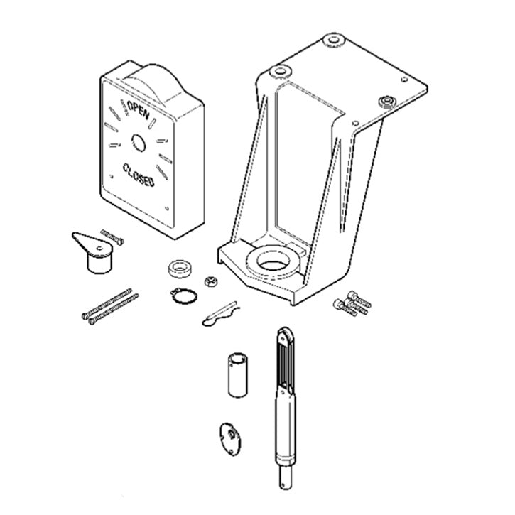 Schneider Electric AV-393 Valve Linkage Kit For VB-7000 & VB-9000 1/2 To 1-1/4 And Up To 2" On The 7000