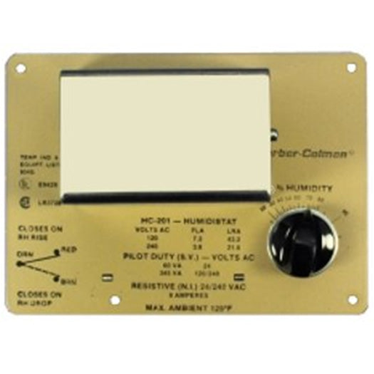 Schneider Electric HC-201 24/120/240v Spdt Duct Mount Humidistat 15-95% RH