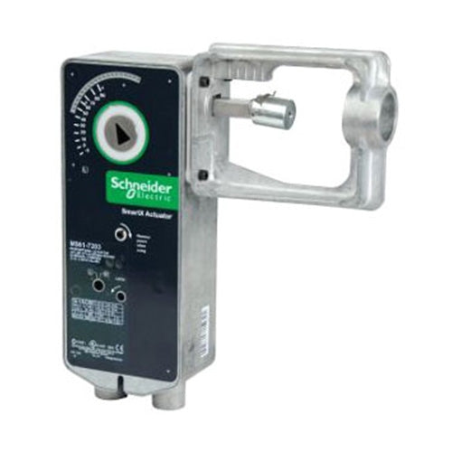 Schneider Electric MS51-7203 24v Modulating 2-10vdc Spring Return Valve Actuator With Manual Override For