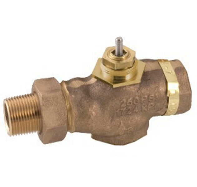 Schneider Electric VB-7211-0-4-08 1" Npt. Union Straight 2 Way N.O. Valve Body - 250 Psig Static Cv=14
