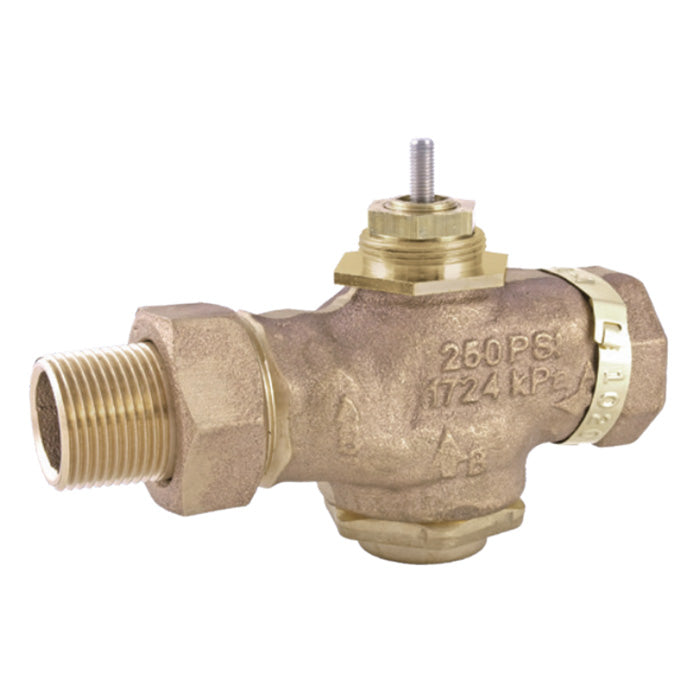 Schneider Electric VB-7221-0-4-09 1-1/4" Stwy Union End 2 Way N.C. Valve Body For Water Or Steam