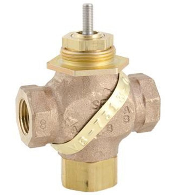Schneider Electric VB-7313-0-4-04 1/2" Npt. 3 Way 4.4cv Mixing Valve Body For Water