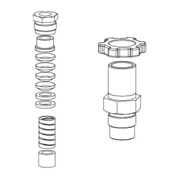 Schneider Electric YBA-652-2 Packing Gland Assembly Replaces YBA-651-1