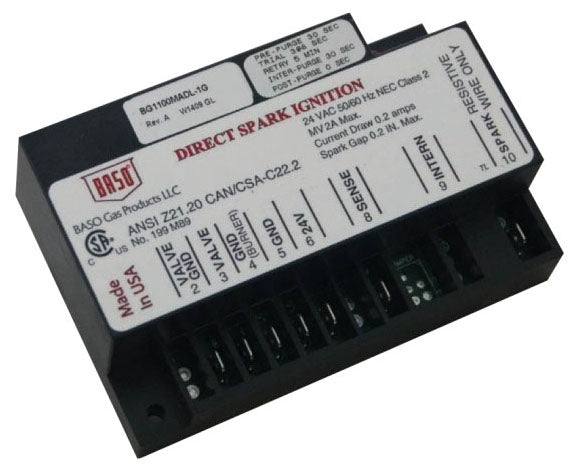 Baso GAS Products C161FJD-1C Direct Spark Ignition Control For Carrier Replaces BG1100MAAG-1G