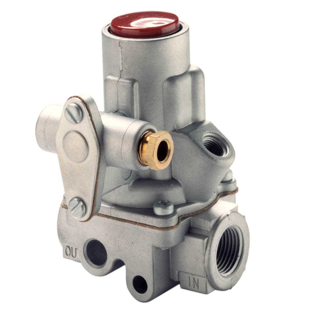 Baso GAS Products H15HQ-5C 3/8" X 3/8" Millivolt Automatic Shutoff Pilot Gas Valve For Natural/Lp Gas 1/2