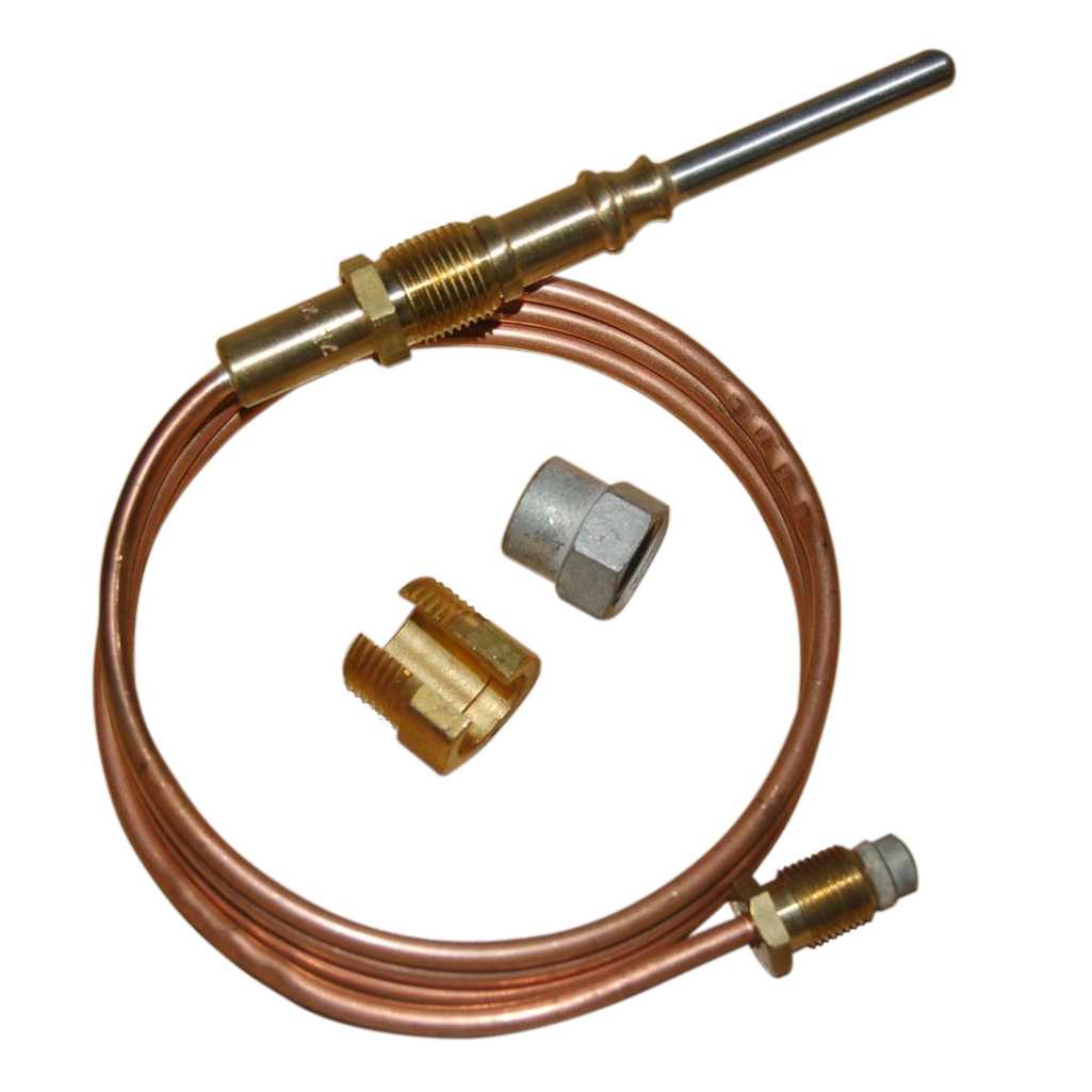 Baso GAS Products K16BT-24H 24" Husky Heavy Duty Thermocouple With Nut
