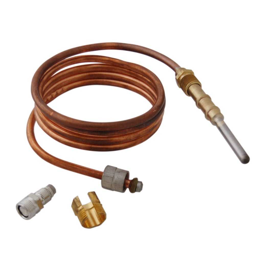 Baso GAS Products K16WT-48H 48" Heavy Duty Husky Thermocouple With Fittings