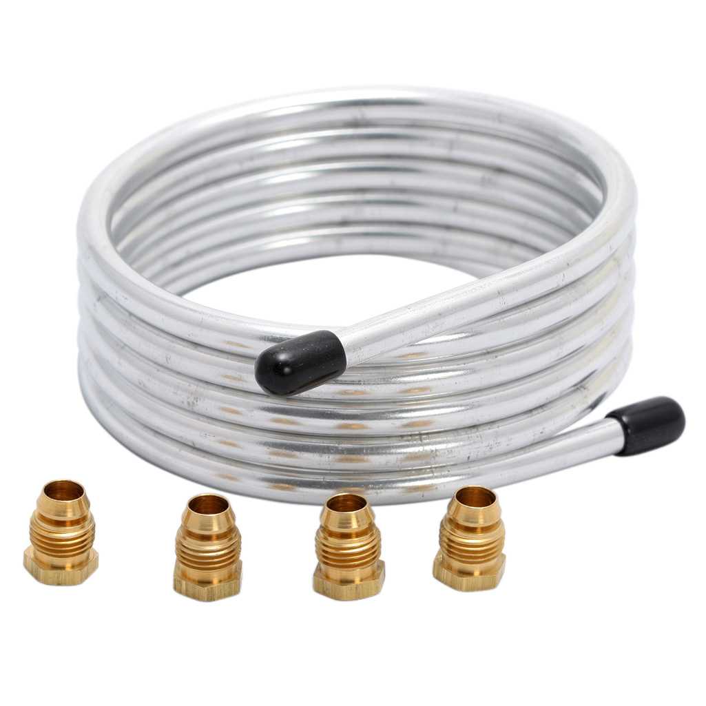 Baso GAS Products Y99AR-1H 1/4" X 60" Role Of Aluminum Pilot Gas Tubing With Fittings