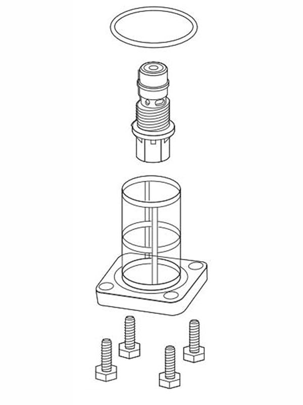 Mcdonnell & Miller 310452 Cart/Strainer Kit 51851 CTRD-51 (grey)