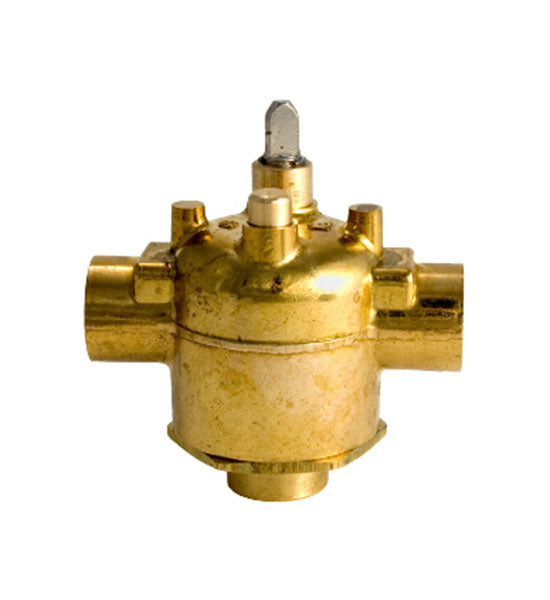 Erie VT3212 1/2" Sweat 3 Way Zone Valve Body 3.0 Cv