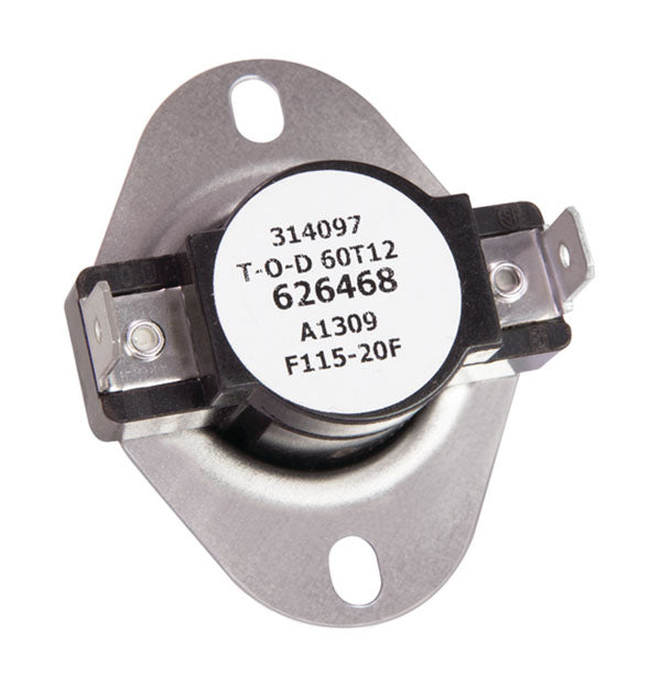 Nordyne 626468R F115-20 Fan Switch