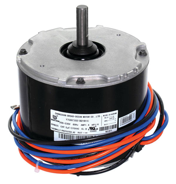 Nordyne 621911 208/230v 1/4 HP 825 RPM Condenser Motor