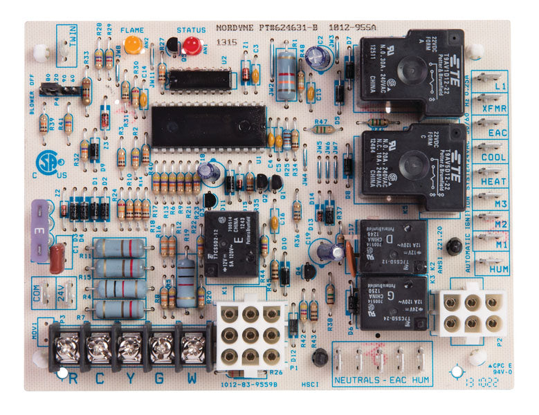 Nordyne 903106 Furnace Control Board G3/G4/G5/G6/L1RA